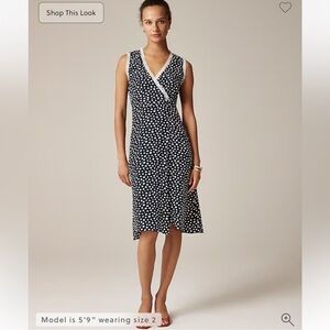 Rouje X J.Crew Rencard wrap dress